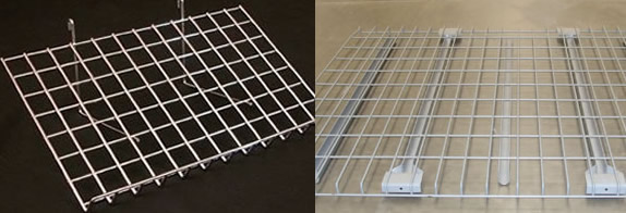 Modular Grid Wire Shelving