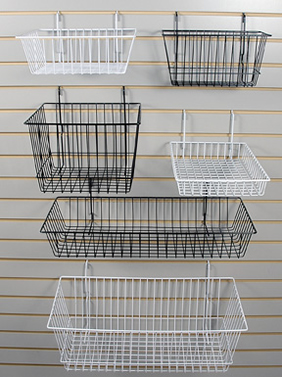 Hanging on sale wire basket